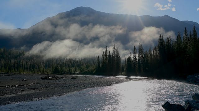 Canadian Rockies - Misty Mountains A