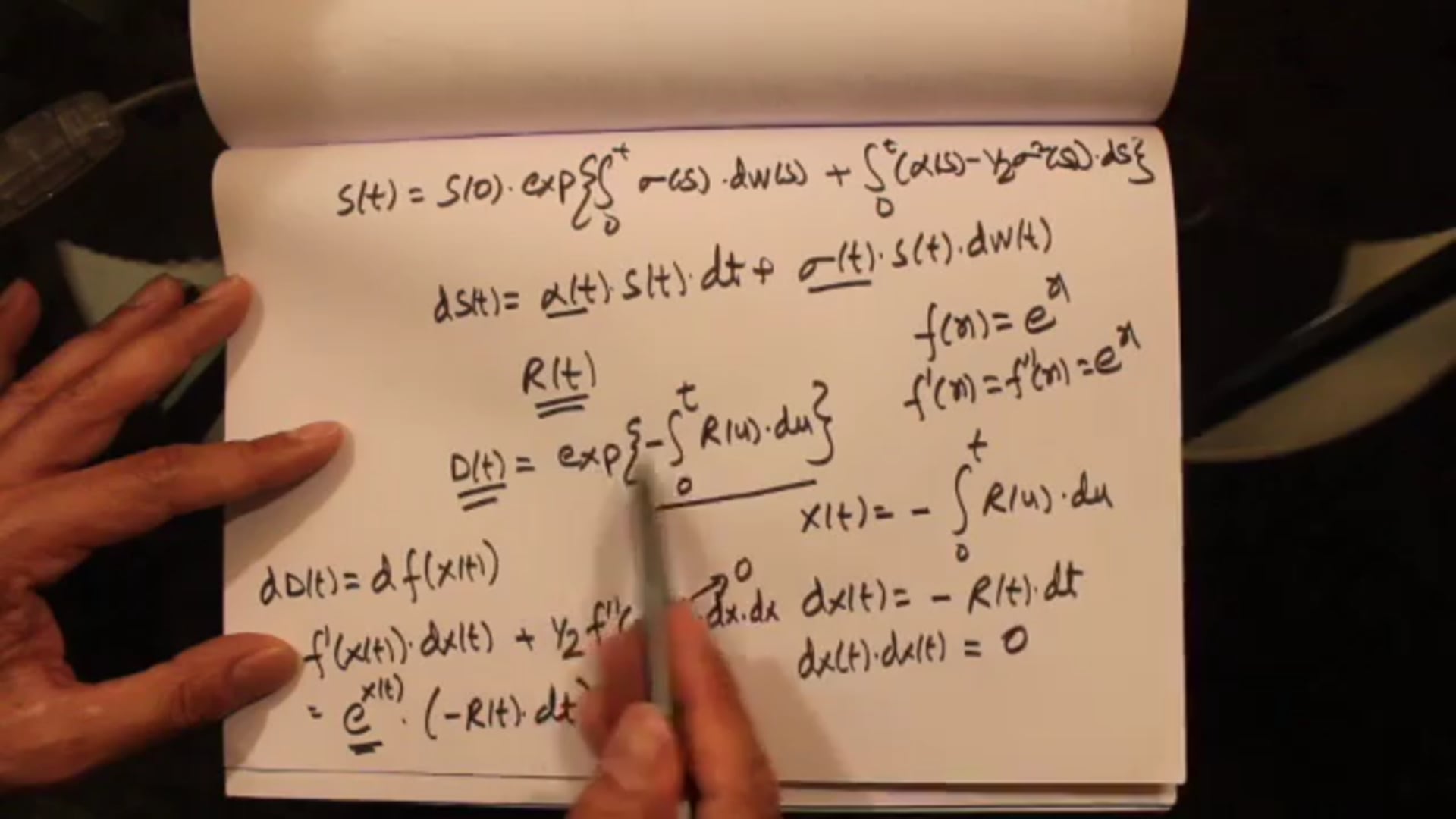 213(b) - Black Scholes Equation - Greeks - Stochastic Calculus For ...