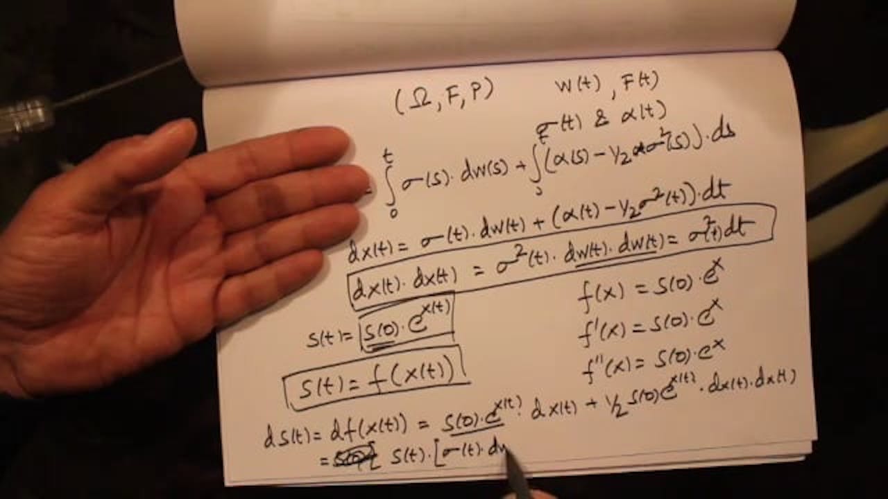 212(c) - Ito's Formula Examples - Stochastic Calculus for Finance 2 ...
