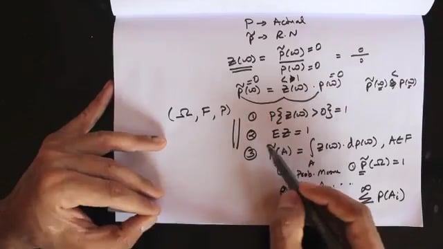 204 - Change of Measure (Infinite Probability Space)