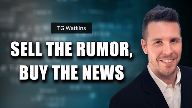 Sell the Rumor, Buy the News I TG Watkins | Moxie Indicator Minutes (10.14)