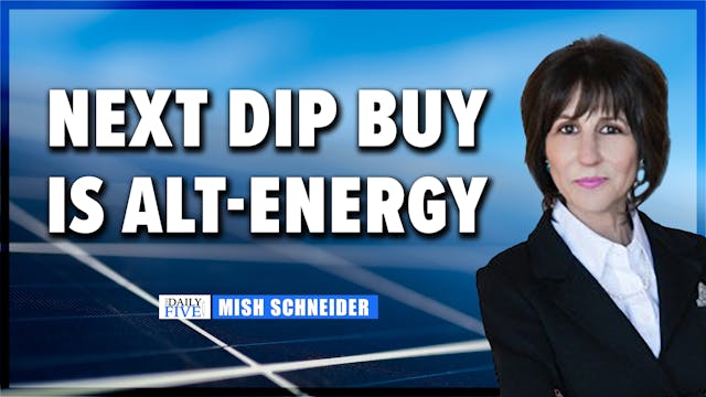 The Next Dip Buy is Alt-Energy | Mish...