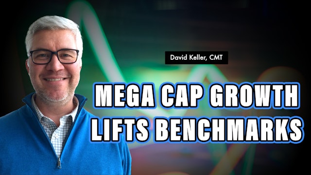 Mega Cap Growth Lifts Benchmarks | David Keller, CMT (01.20)