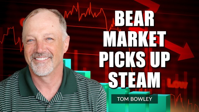 Bear Market Picks Up Steam | Tom Bowley (03.08)