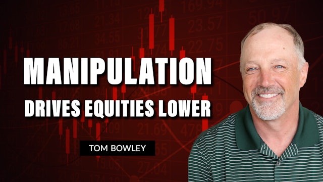 Manipulation Drives U.S. Equities Lower | Tom Bowley (08.18)