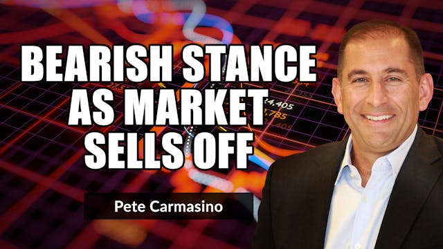 Bearish Stance In Stocks As The Marke...