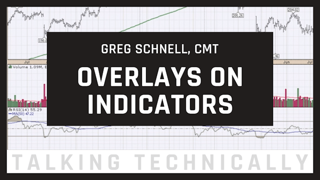 Overlays On Indicators | Greg Schnell...