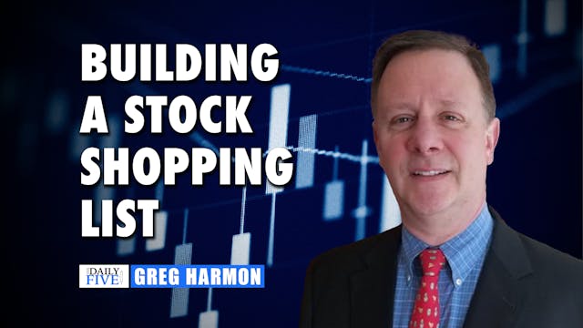 Building A Stock Shopping List | Greg...