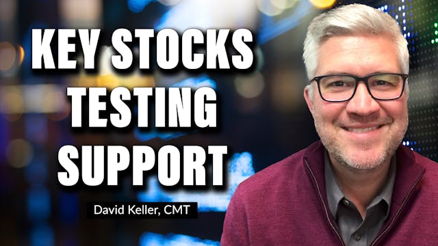 Key Stocks Testing Support | David Ke...