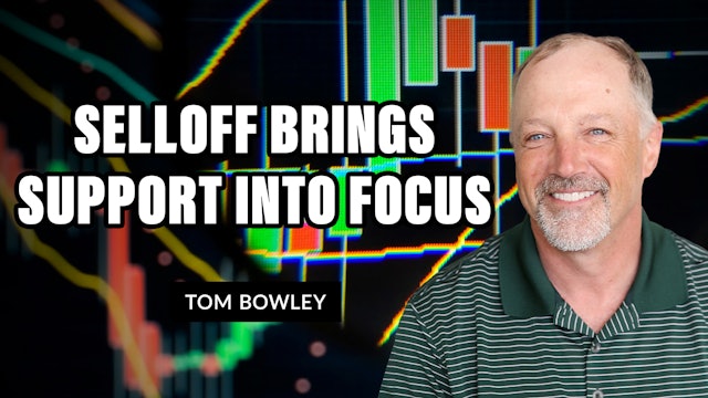 Selloff Brings Support Into Focus | Tom Bowley (12.06)