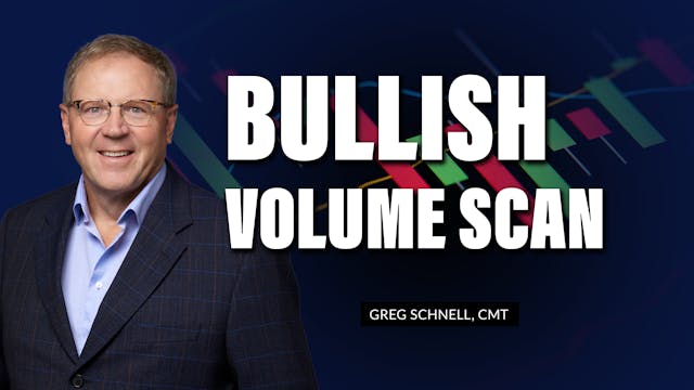 Bullish Volume Scan | Greg Schnell, C...