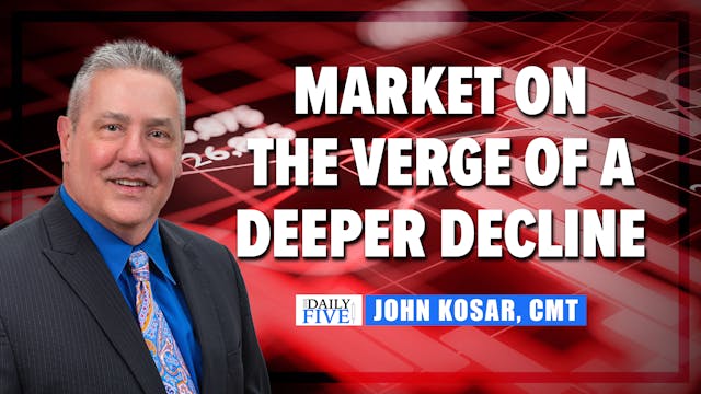 Market On The Verge Of A Deeper Decli...