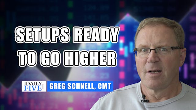 Setups Ready To Go Higher | Greg Schn...