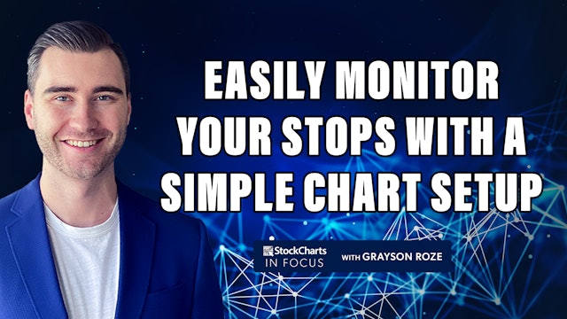 Easily Monitor Your Stops With This Simple Chart Setup | Grayson Roze