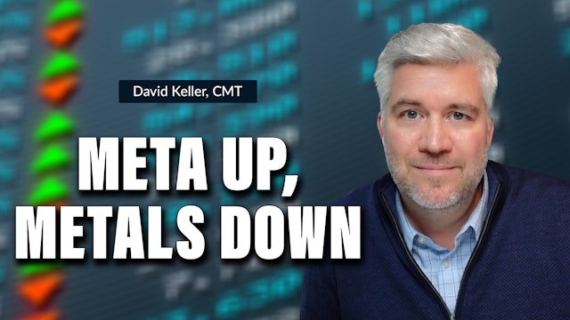 Meta Up, Metals Down | David Keller, CMT (02.02)