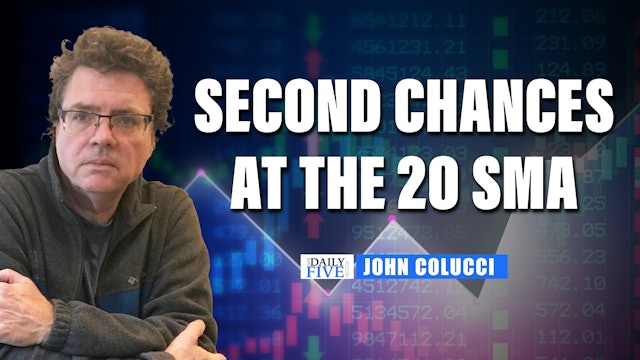 Second Chances at the 20 SMA | John Colucci (08.19)