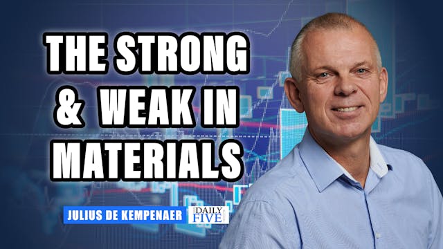 The Strong &  Weak In Materials | Jul...
