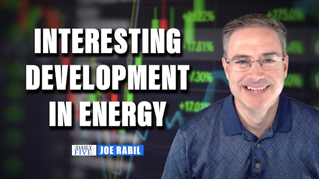 Interesting Development in Energy | J...