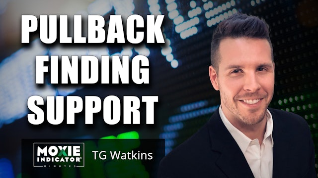 Pullback Finding Support | TG Watkins | Moxie Indicator Minutes (03.02)