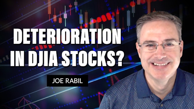 Deterioration in the DJIA Stocks? | Joe Rabil (03.03)