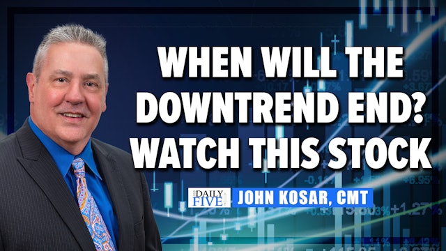 When Will The Downtrend End? Watch This Stock | John Kosar, CMT (06.14) 