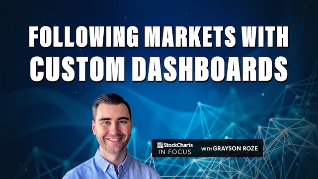 Following The Latest Market Action With Customized Dashboards | Grayson Roze