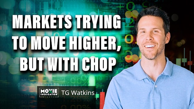 Markets Trying to Move Higher, But With Chop | TG Watkins (07.08)