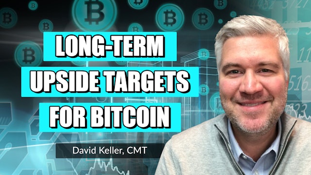 Long-Term Upside Targets for Bitcoin | David Keller, CMT (10.26)