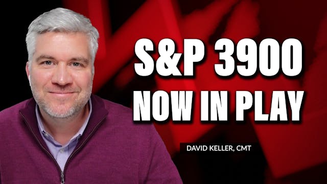 S&P 3900 Now in Play | David Keller, ...