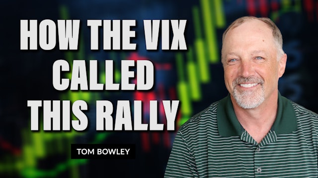 How The VIX Called This Rally | Tom Bowley (01.17)