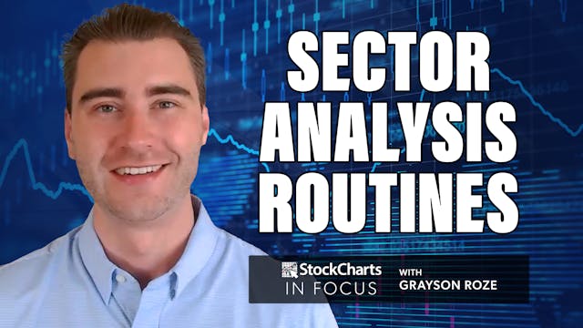 Sector Analysis Routines For Cap & Eq...