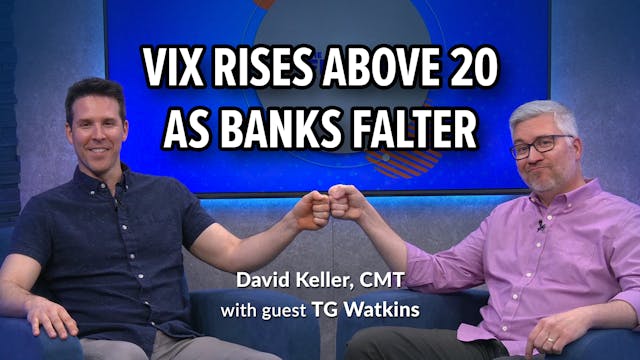 VIX Rises Above 20 as Banks Falter | ...