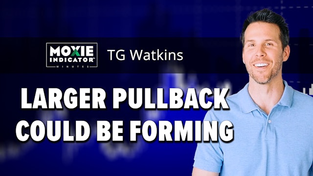 Larger Pullback Could be Forming | TG Watkins | Moxie Indicator Minutes (02.16)