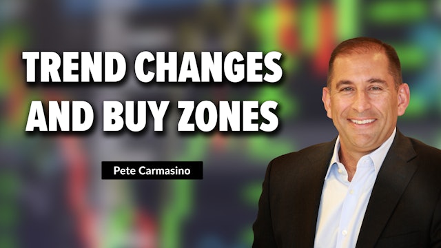Trend Changes and Buy Zones | Pete Carmasino (12.12)