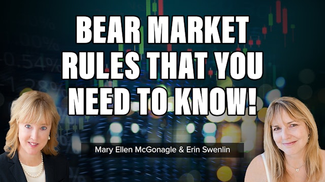 Bear Market Rules That You NEED to Know Right Now! | Chartwise Women (01.27)