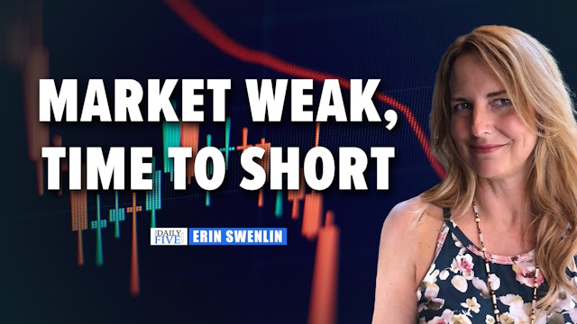Market Weak, Time To Short | Erin Swenlin (12.09)
