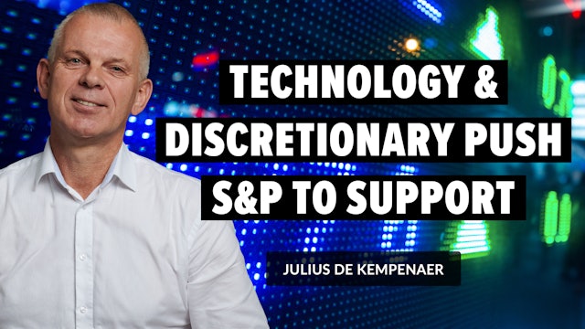 Tech and Discretionary Push S&P to Support | Julius de Kempenaer (01.11)