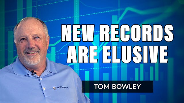 New Records Are Elusive | Tom Bowley ...