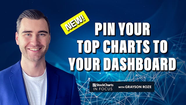 NEW! Pin Your Top Charts To Your Dash...