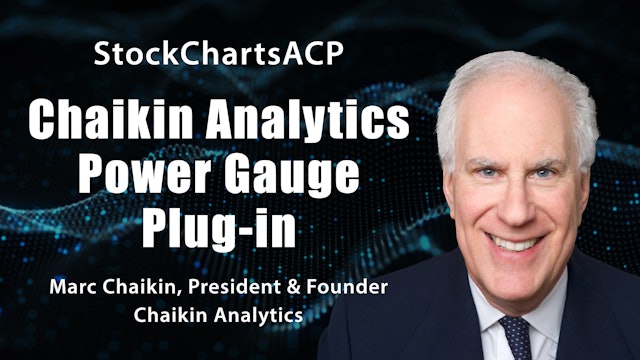 Chaikin Analytics Power Gauge Plug-in | Marc Chaikin