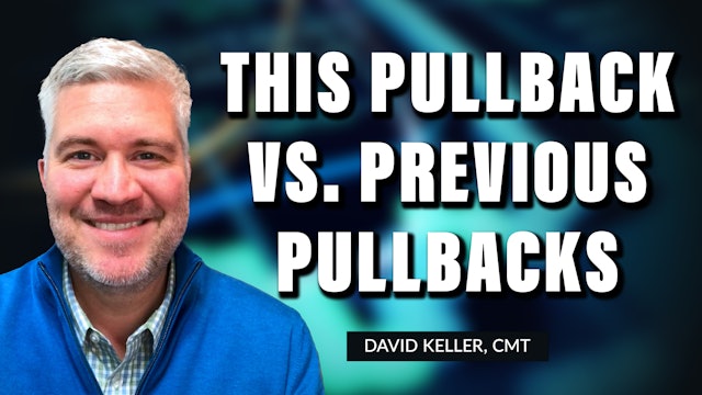This Pullback vs. Previous Pullbacks | David Keller (12.03)