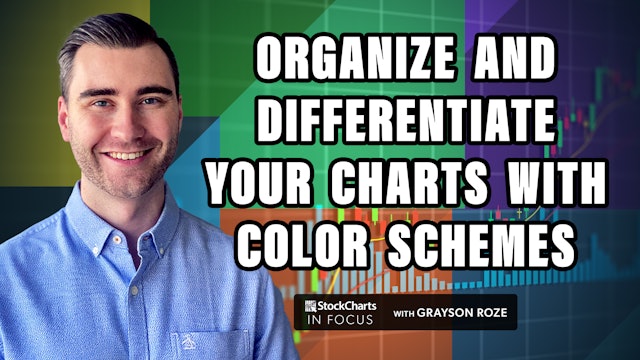Using Color Schemes To Organize And Differentiate Your Charts | Grayson Roze 