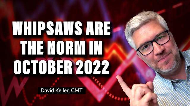 Whipsaws are the Norm in October 2022...