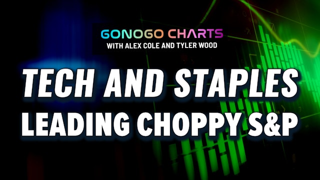 Tech and Staples Leading Choppy S&P | GoNoGo Charts (03.27)