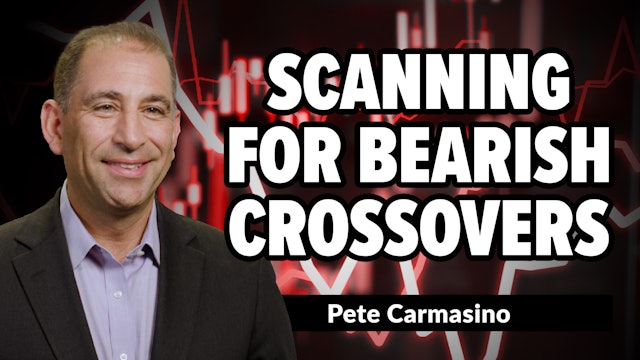 Scanning for Bearish Crossovers | Pete Carmasino (04.11)