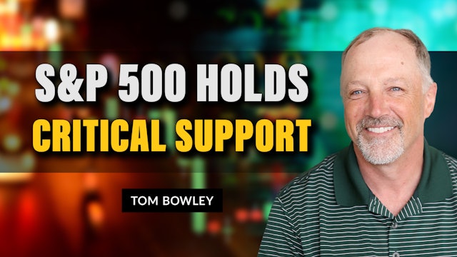 S&P 500 Holds Critical Support | Tom Bowley (09.08)