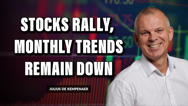 Stocks Rally, But Monthly Trends Remain Down | Julius de Kempenaer (11.01)