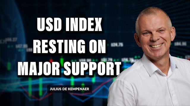 USD Index Resting on Major Support | Julius de Kempenaer (12.06)