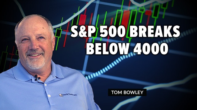 S&P 500 Breaks Below 4000 | Tom Bowley (05.10)