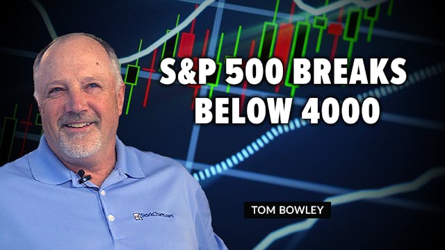 S&P 500 Breaks Below 4000 | Tom Bowle...